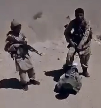 AK-47 Execution in the Desert