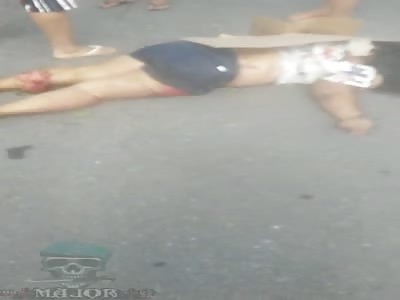 dead woman in accident
