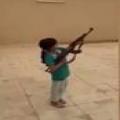TOO MUCH POWER! 8YR OLD ALMOST KILLS PEOPLE LEARNING TO SHOOT AN AK47