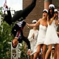 Idiot Groomsmen Trying to Impress Some Bitches Fails the Ultimate Fail and Breaks his Neck