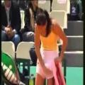 Female Tennis Star Changes Her Panties Mid Match On Live TV (Video)