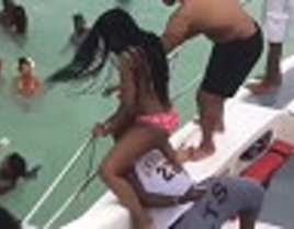 Well this is One Way to Get a Ho off your Boat 