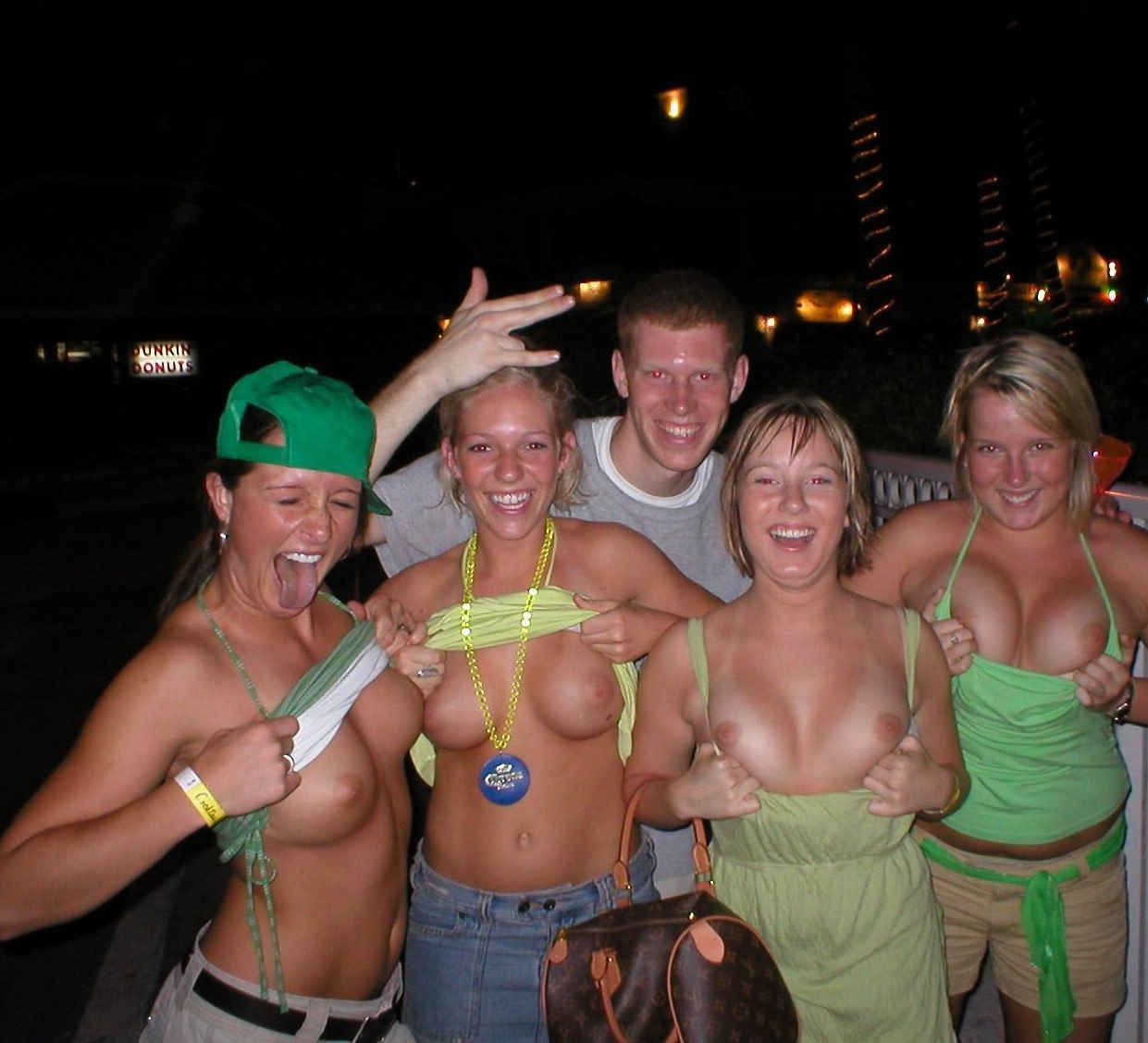 St Patrick's Day Tits Flash Never Gets Old 