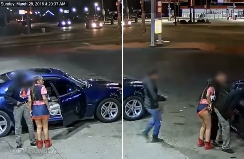Woman Pulls Gun Out Of Panties, Opens Fire At Detroit Gas Station