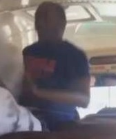 'You mess with my stepdaughter?' Man slaps student on school bus