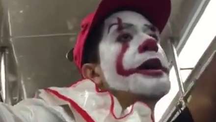 Clown on a Chicago Train Killed for Talking about Trump