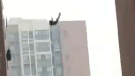 Jumper Leaps to his Death