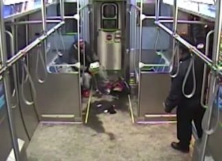 Man Sets Himself On Fire Inside a Subway Car as Police Try to Arrest
