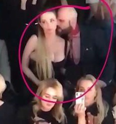 Pop star 'caught performing sex act on TV host' during live footage streamed at fashion show event