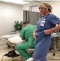 Hot Blonde Assistant Surgeon caught on Porn Video 