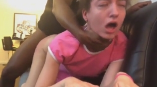 Girl Passes Out From Being Choked too Hard During Bang