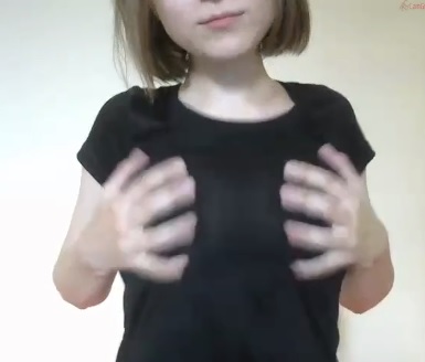 OMG! Tiny Girl has HUGE Tits