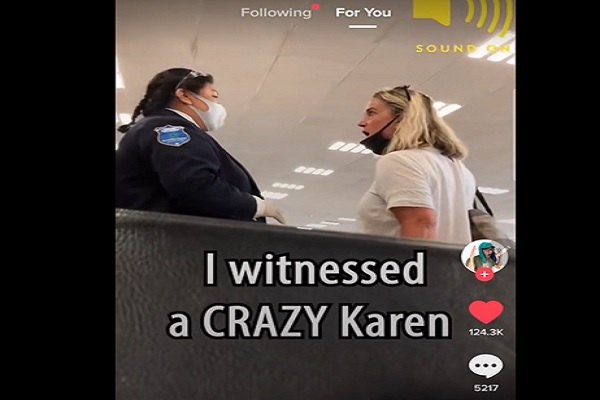 This Airport Karen is an Absolute Mad Woman