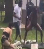 Strippers Take Over Chicago Park In Broad Daylight