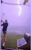 DAMN: Lightening Strikes Golfing Teen.