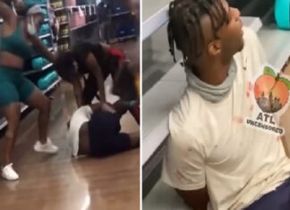 Pervert Who Filmed Woman and Her Young Daughter at Walmart Gets a Massive Beatdown