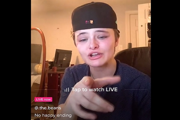 TikToker Wants to End it All on Live Video