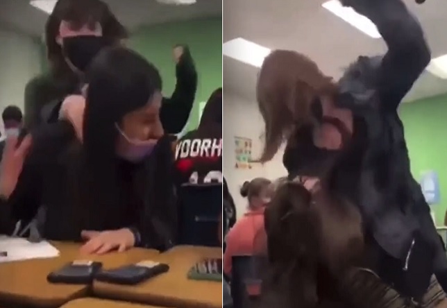 Teacher Watches as Girl is Beaten to 