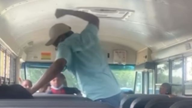WTF: Bus Driver Pummels Kid on the Bus