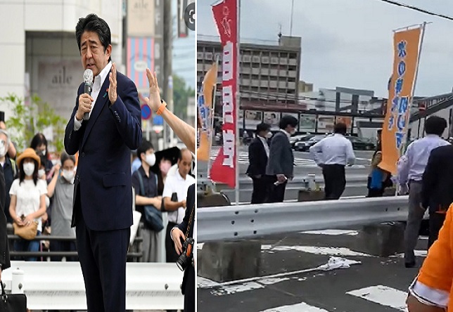 Former Japanese Prime Minister Assassinated During