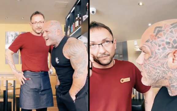 Scary Jacked Dude Confronts Sex Offender/Keyboard Warrior