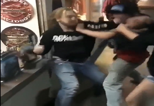 ANITFA Soyboy Knocked the Fu*k Out! 