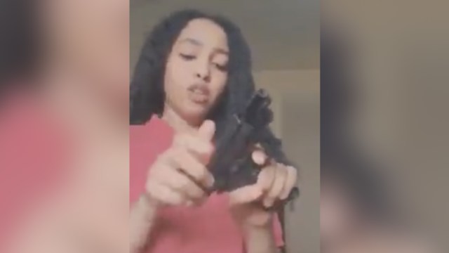 What Could Go Wrong? She Plays with a Loaded Gun!