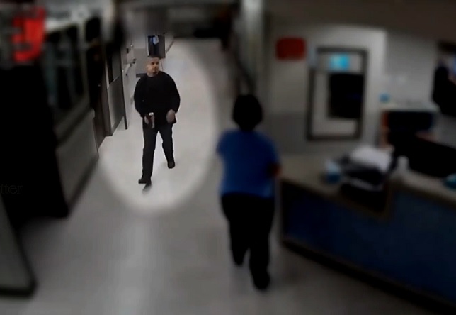 Dallas Police Release Video of Man Who Shot two Staff Members to Death at a Hospital.