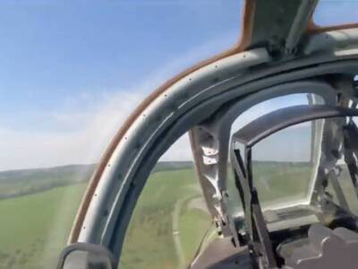 Russian Ejects over Ukraine (Helmet-Cam Captures it All)