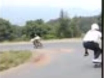 What Could go Wrong? High Speeds on a Skateboard in Kenya.
