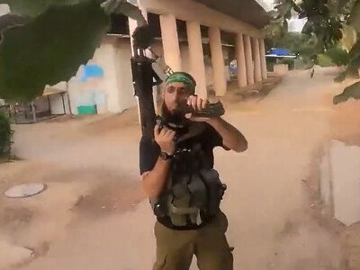 Hamas Live Streamer Didn't See it Coming (Films own Death)