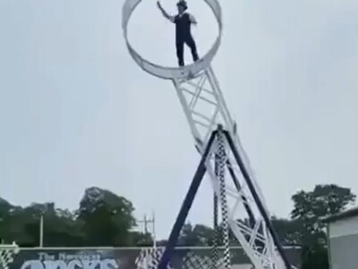 Human Hamster Wheel...What Could Possibly Go Wrong?