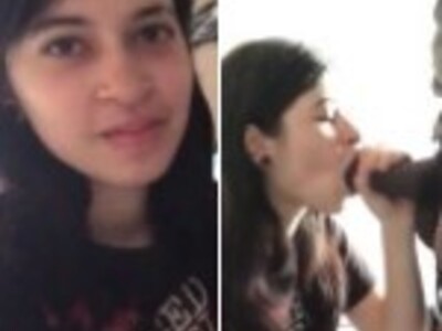 Challenge: First blowjob for lesbian girl