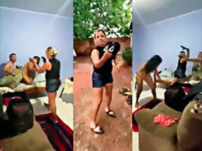 Wife Goes Crazy and Hits many times for Infidelity