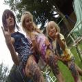 Sick Mother Allows their Daughters Ages 10 and 6 to get Tattoos...!!!