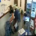 Security Cameras Capture Waitress Being Fucked Like an Animal by Dude after Closing