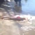 Pretty Girl in Pink Bikini Breaks her Neck and Dies on Failed Zipline Jump (Occurs at 1:03)