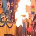 SHOCKING: Kids Party Clown Accidentally Sets himself on Fire While Attempting Trick