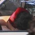 AMATEUR BABE GIVES BLOWJOB IN A CAR AT DAYTIME