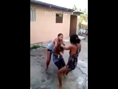 Ruthless Sadistic Girls Torture Beat and Cut Girls Hair off with a Knife