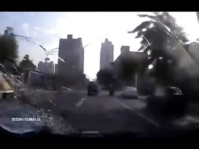 Hit and Run Maniac Hits Not One but TWO Pedestrians Caught on Dashcam