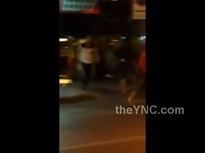 Man is Brutally Murdered on a Busy Street after Man Repeatedly Beats him with an Iron Bar