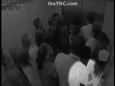 Video catches Doctor Abusing Pretty Nurse indie a Crowded Elevator 