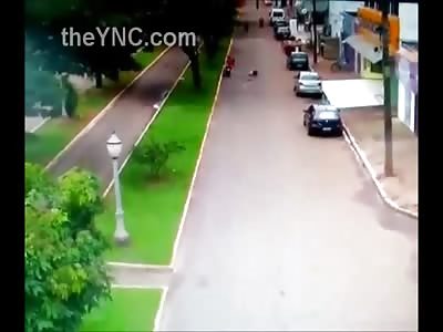 Elderly Woman Ran over While Crossing the Road