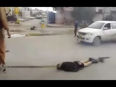 Man Dragged Through the Streets as a Trophy Kill