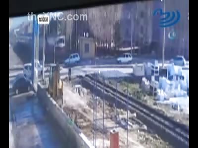 Man Makes Life Ending Mistake Not Stopping Far Enough Away from a Speeding Train