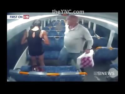 Complete Asshole Shakes Hands with a Woman then Brutally Attacks Her