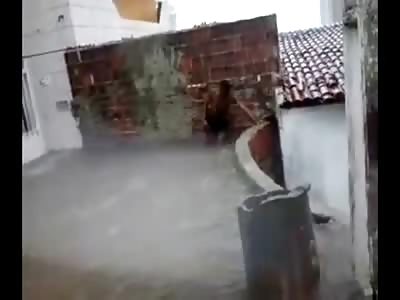 Man in Brazil Loses his Life as He is Sucked Down a Water Pipe trying to Unclog It 