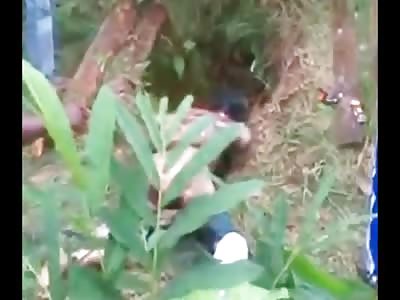 Murder Victim Found with Hands Tied in a Hole in the Ground 