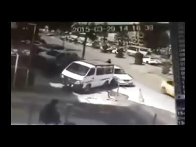 ne of the Most Brutal Accident Videos I've Seen ... Bag Lady is Killed in an Instant